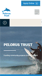 Mobile Screenshot of pelorustrust.net.nz